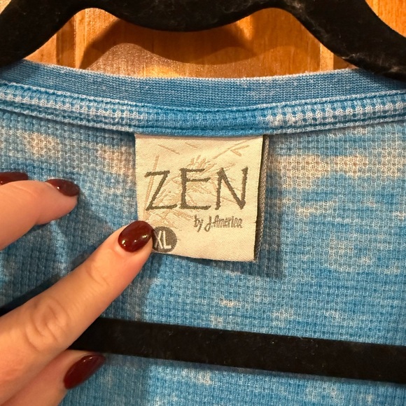 J. America Zen Blue Long Sleeve Shirt - Picture 3 of 6